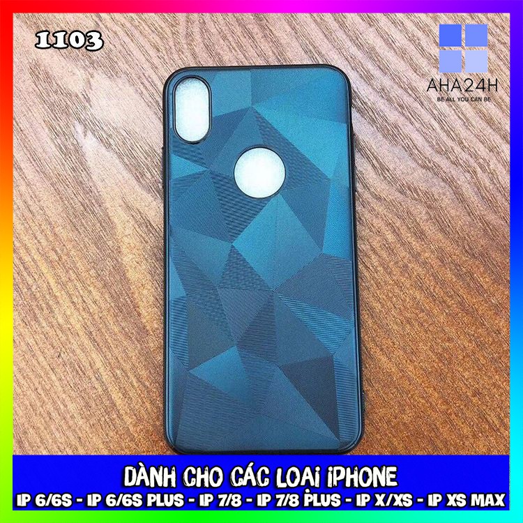 ỐP LƯNG IPHONE HỌA TIẾT HÌNH KHỐI ĐỦ DÒNG MÁY - ỐP DẺO (6/6 PLUS/6S/6S PLUS/7/7 PLUS/8/8 PLUS/X/XS/XS MAX) AH1103