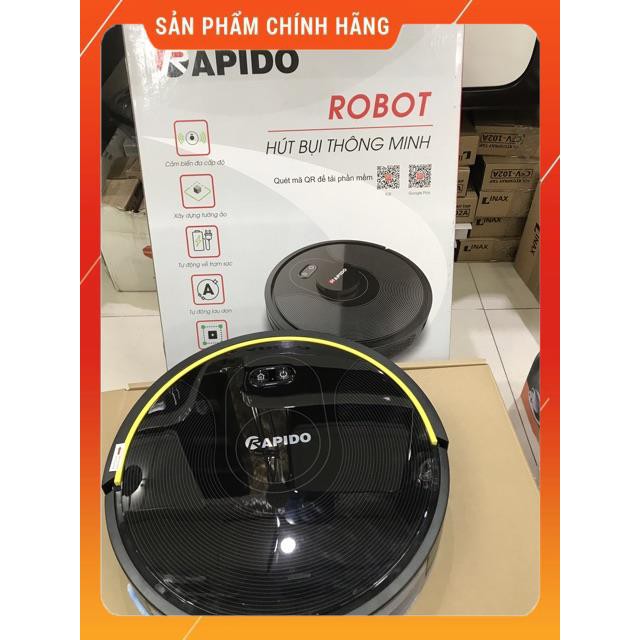 (SALE) Robot hút bụi và lau nhà RR5 Rapido chính hãng