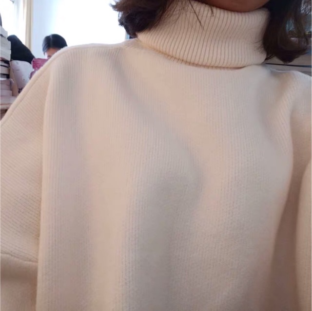 Áo Len Cổ Lọ Oversize siêu mịn