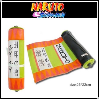 Hộp bút vải cuộn Naruto