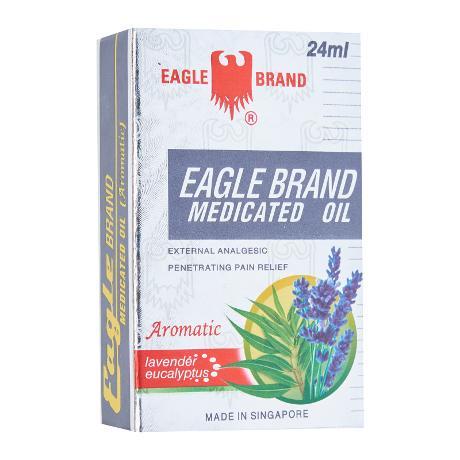 Dầu gió trắng con Ó Mỹ Eagle Brand Medicated Oil 24ml