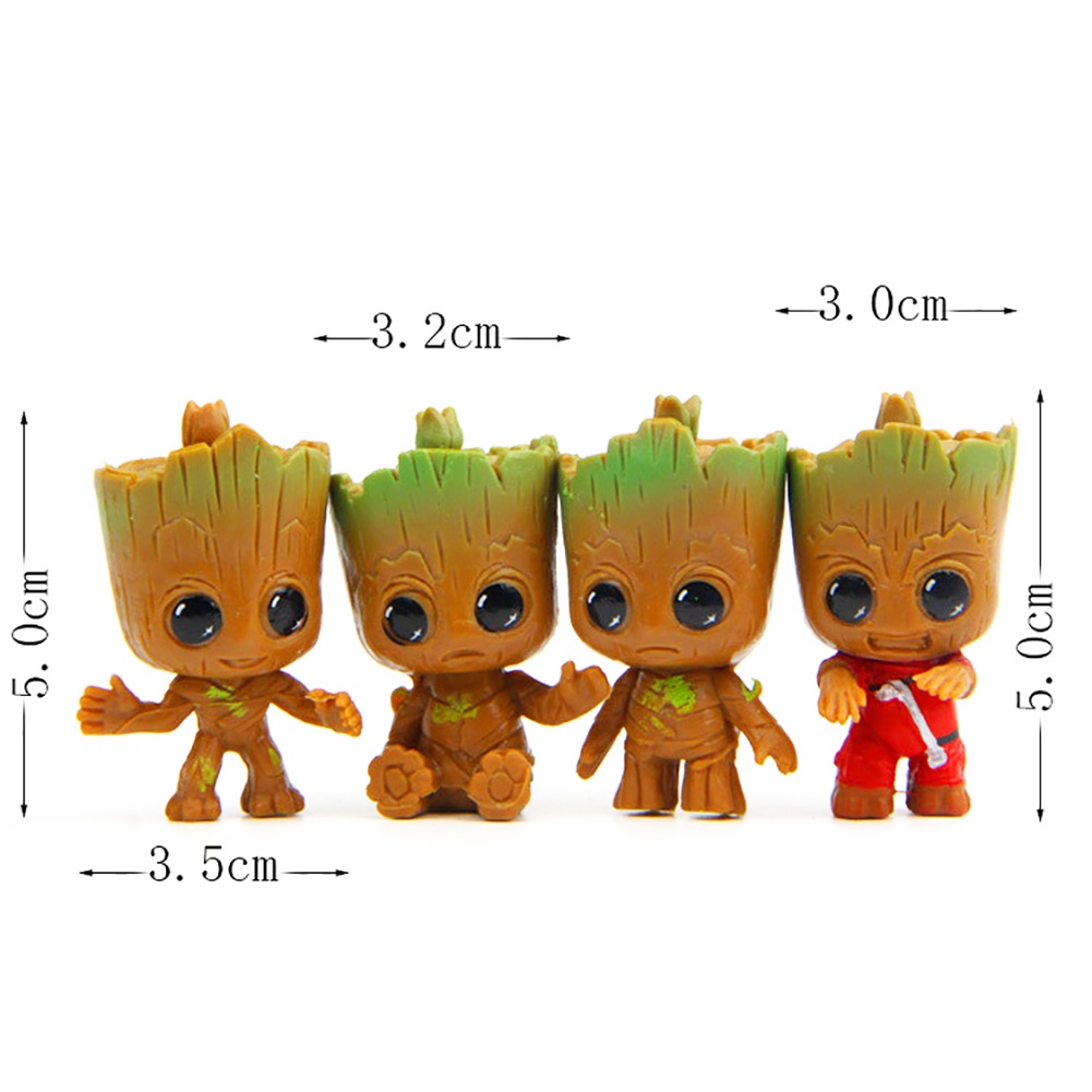 Móc khóa hình nhân vật Vệ binh dải ngân hà độc đáo