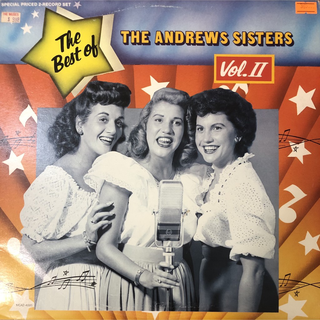 Đĩa than The Best of The Andrews Sisters Vol II