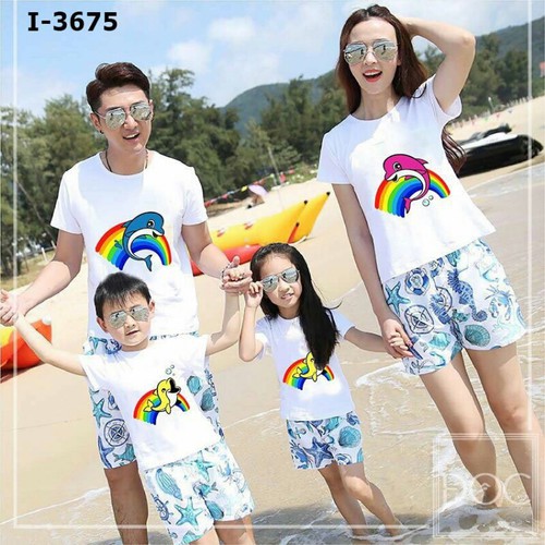 Set bộ gia đình đi biển