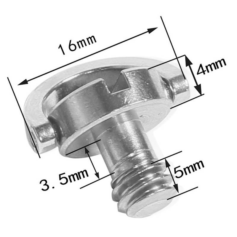 Vòng Đệm Chữ D 1 / 4 Cho Chân Máy Ảnh