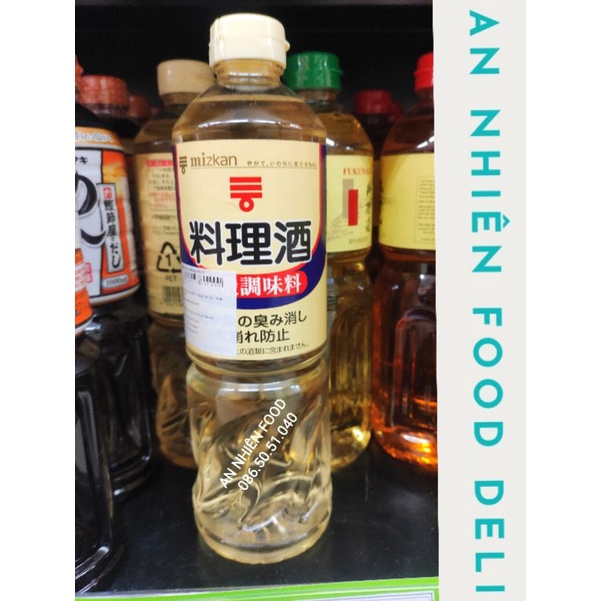 R ượu Sake Dùng Nấu Các Món Ăn Nhật Bản hiệu Mizkan