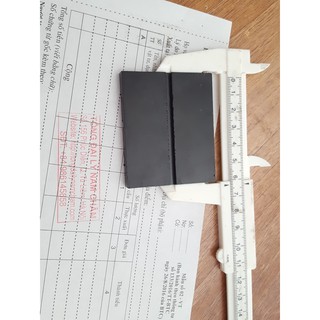 Nam châm rãnh đen KT 60x50x5mm