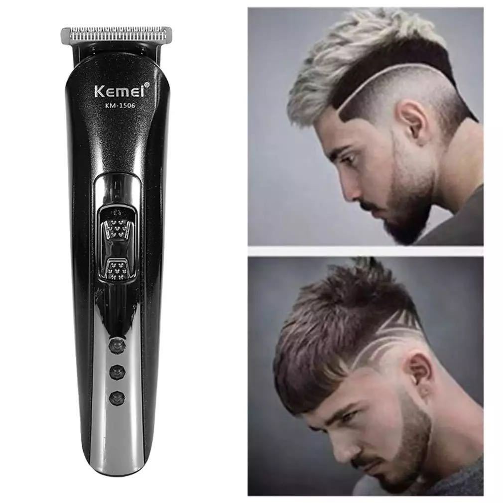 Tông đơ cắt tóc sạc điện, Máy cạo râu KEMEI ,Máy cắt tỉa lông mũi KM-1506 tông đơ cắt lông mũi ba trong một