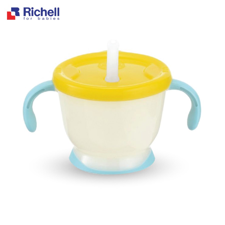 Cốc tập uống 3 giai đoạn Richell chính hãng Nhật cho bé từ 6 tháng tuổi
