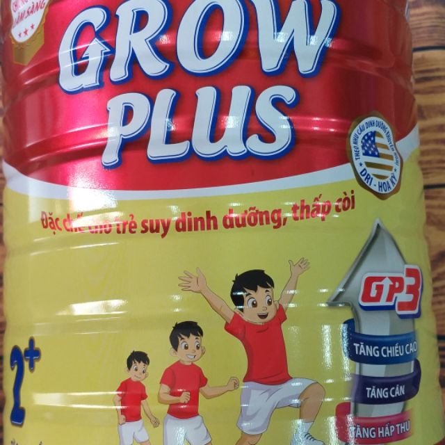 Sữa GROW PLUS  1+ ,2+ - Dành cho trẻ  suy dinh dưỡng thấp còi 1,5 kg Vinamilk -