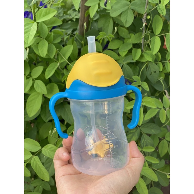 [Tặng bộ 2 cọ] Bình tập uống Bbox sippy cup 240ml dành cho bé từ 6 tháng tuổi