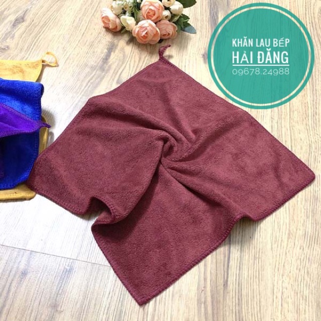 Khăn Lau Bếp Đa Năng 25x25cm - Hàng Chất Lượng Cao