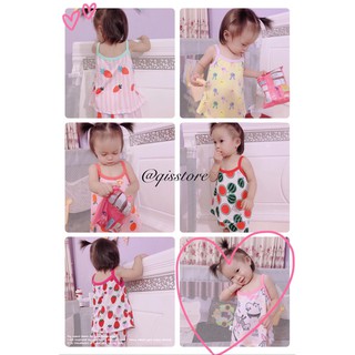 Combo 2 Đồ Bộ Thun Lạnh Bé Gái