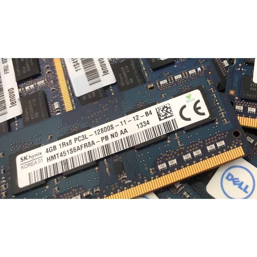 Ram Laptop Hynix 4GB 1600MHz PC3L-12800S 1.35V Chính Hãng - Bảo hành 36 tháng