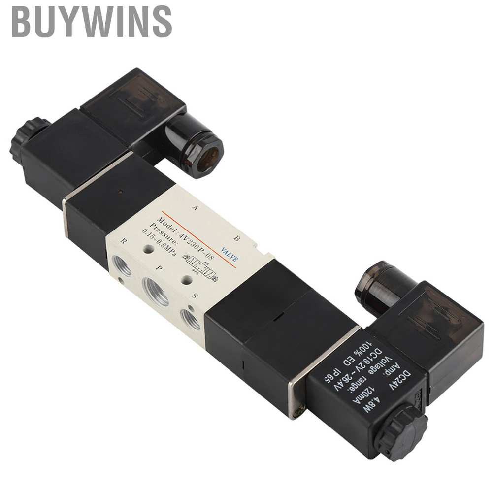 Van Điện Từ Khí Nén 5 Chiều Dc 24v Bsp 1 / 4 Normally 0.15-0.8mpa 4v230-08p Chất Lượng Cao