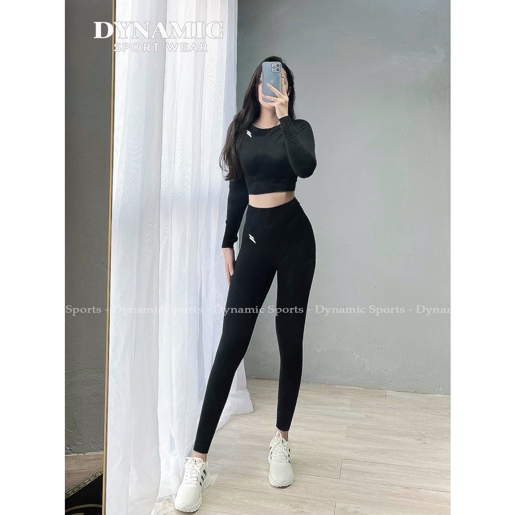 Set dài tay thể thao tập Gym, Yoga, Aerobic nữ Doyoueven