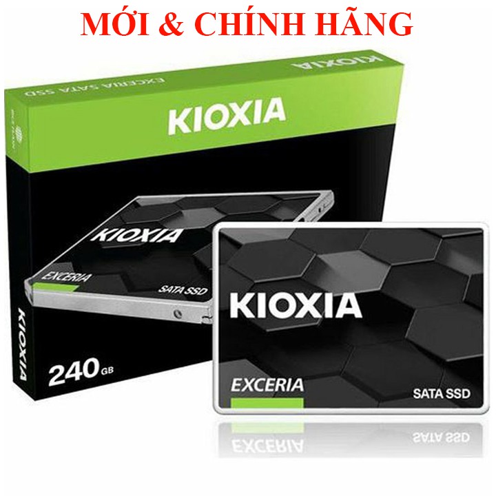 Ổ cứng SSD 240GB Kioxia (TOSHIBA) Exceria 3D NAND SATA III BiCS FLASH 2.5 inch LTC10Z240GG8 | BigBuy360 - bigbuy360.vn