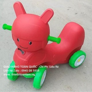 Xe chòi chân siêu nhân tăng cường vận động linh hoạt cho bé