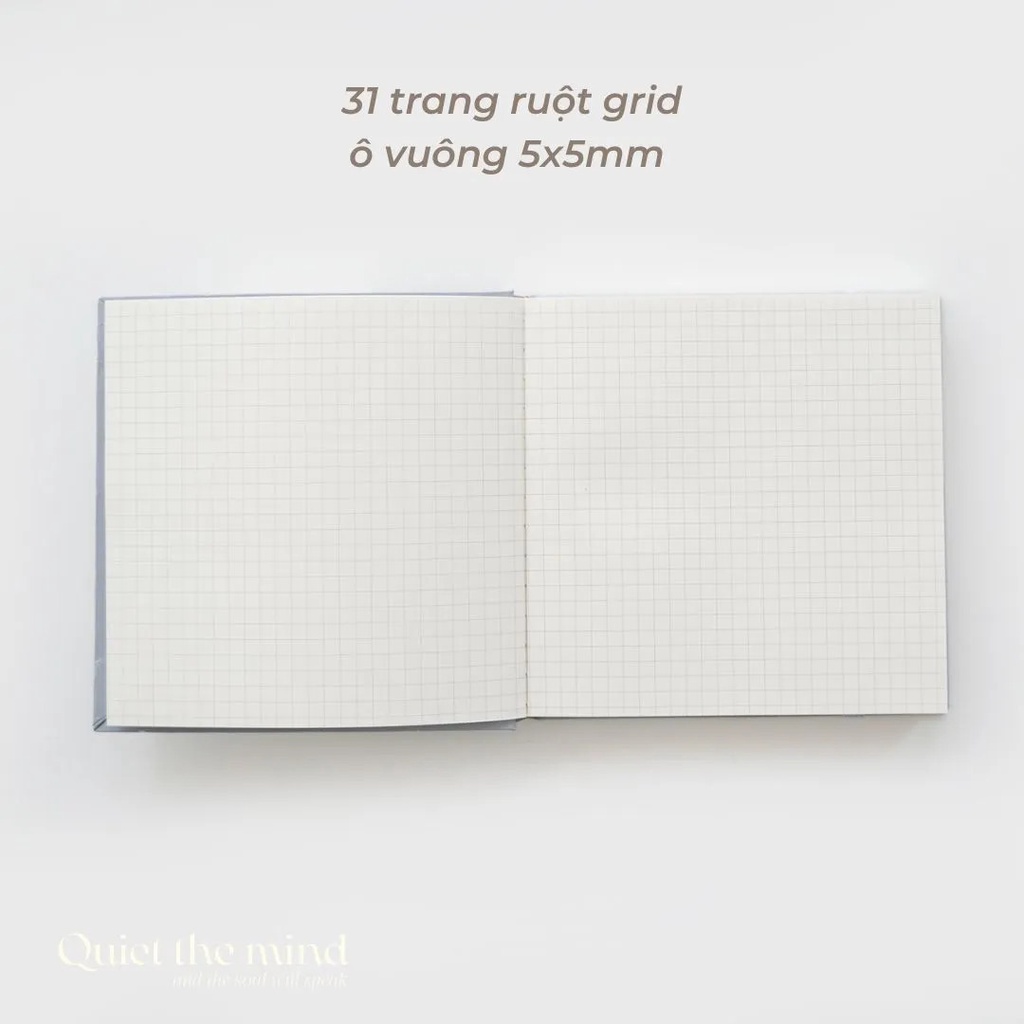 Sổ Vuông CRABIT Kế Hoạch Tuần Weekly Planner 130gsm 144 trang - BE
