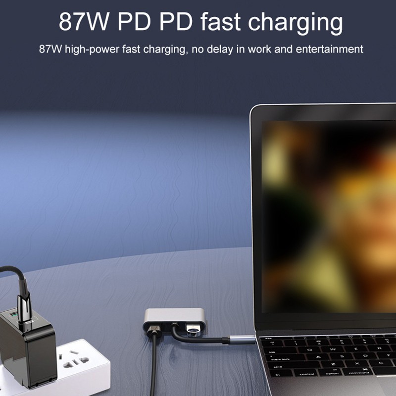 Bộ Chuyển Đổi Hdmi-Compatible 4k Usb 3.0 Pd 87w Cho Macbook Surface Samsung | BigBuy360 - bigbuy360.vn