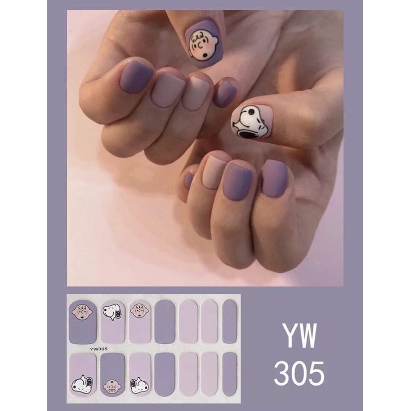 😍Dán móng tay sticker nail 283-322