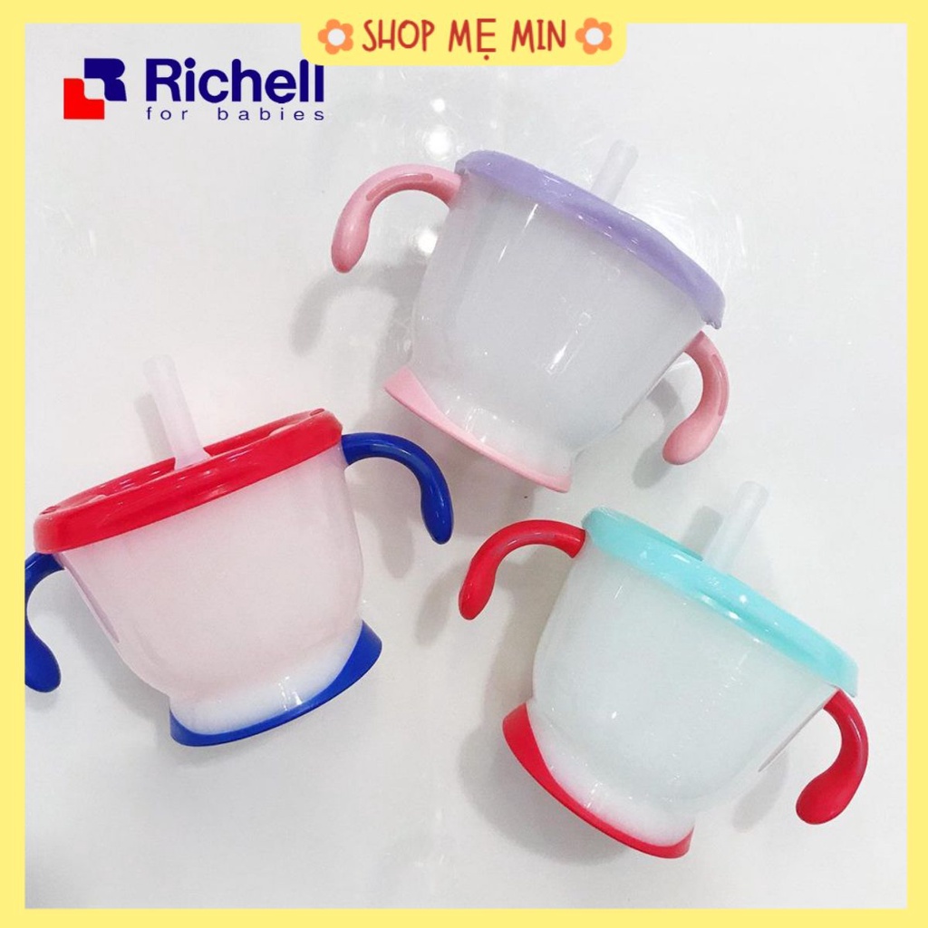CỐC TẬP UỐNG 3 GIAI ĐOẠN RICHELL NHẬT BẢN CHÍNH HÃNG/ CỐC TẠP HÚT RICHELL NHẬT BẢN