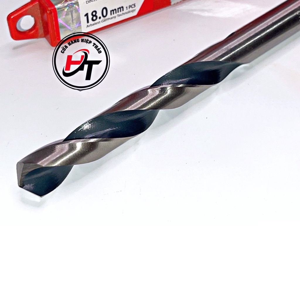 Mũi khoan inox xịn khoan sắt gỗ thép gió ARBALEST chính hãng 8mm - 18mm MKIN-ABL-818