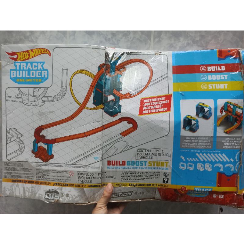 Bộ Hot Wheels Track Builder Unlimited Ultra Boost Kit Track Set