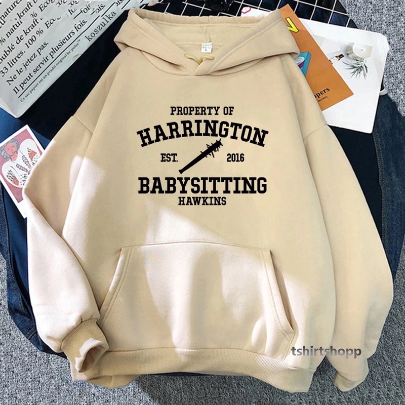 ÁO HOODIE NỈ UNISEX HARINGTON NAM NỮ ĐỀU MẶC ĐƯỢC