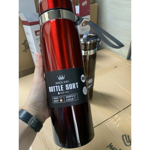 Bình giữ nhiệt BOTTLE SPORT 1000ML chất liệu INOX 304 cao cấp, giữ cả nước nóng và lạnh trong vài giờ đồng hồ