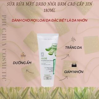 SỮA RỬA MẶT DABO NHA ĐAM 180ML