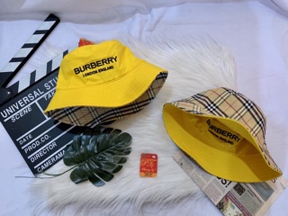 BUCKET 2 mặt BURBERRY - đội 2 mặt