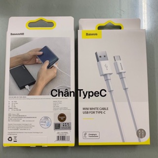 Dây Basua sạc nhanh chân Type C chính hãng