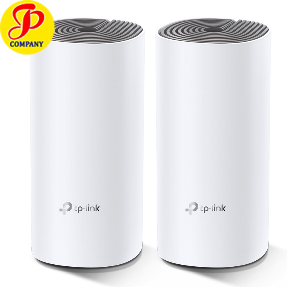 Bộ phát Wifi Mesh băng tần kép TP-Link Deco E4 (2 pack), chính hãng, mới 100%, bảo hành 2 năm