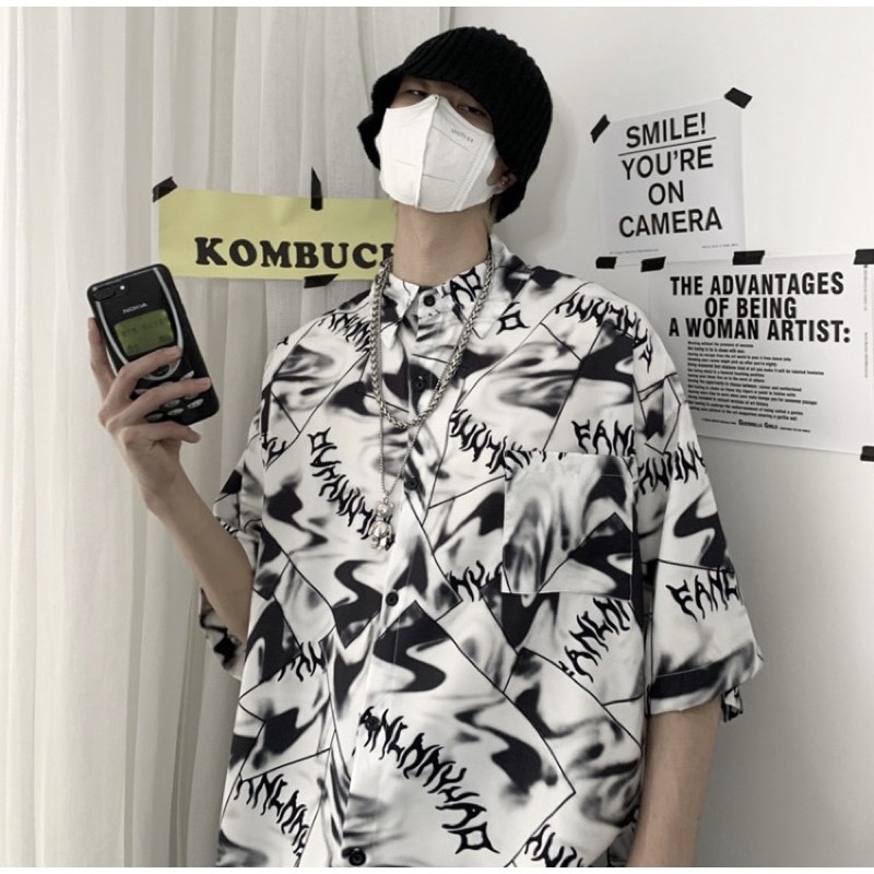 áo sơmi nam loang màu | BigBuy360 - bigbuy360.vn