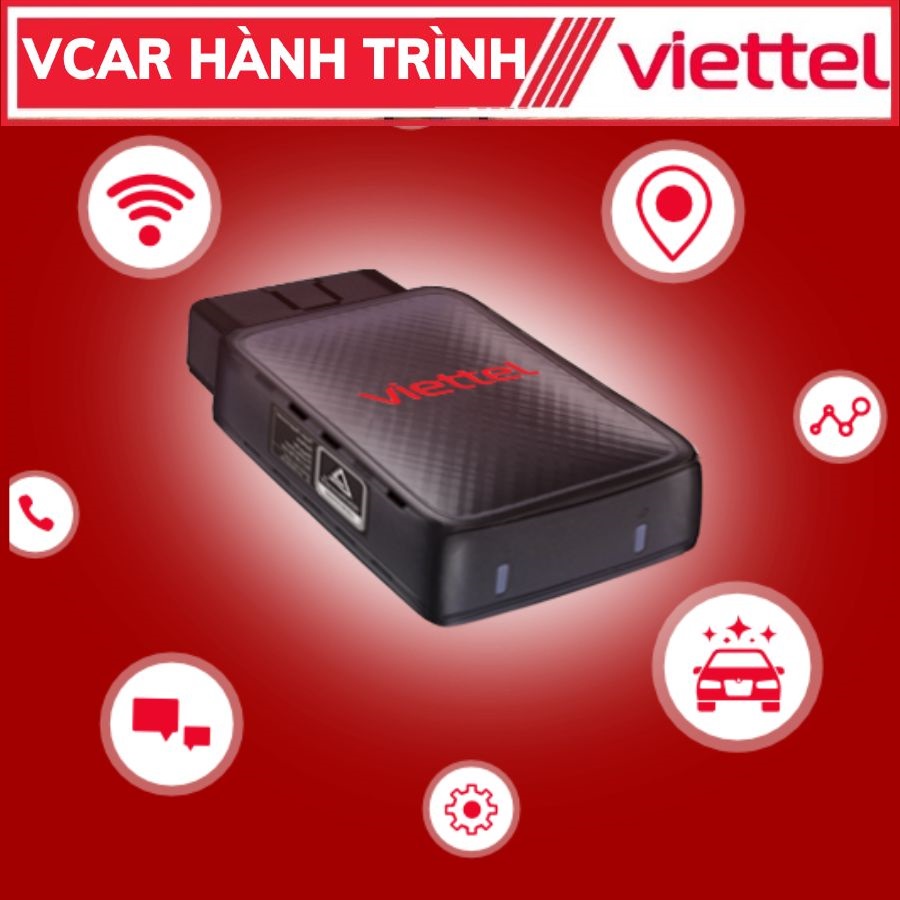 Định Vị Hành Trinh Trình ô tô Vcar Viettel là Thiết Bị Giám Sát Sức Khoẻ Xe, phát WiFi Mới nhất 2022