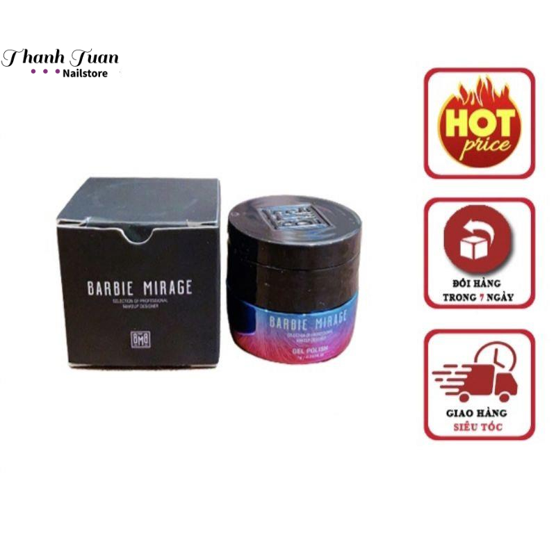 Gel vẽ nhũ trang trí nail Cao cấp Barbie Mirage (chính hãng )  - Phụ kiện đồ nail
