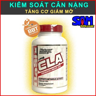 [Chính Hãng BBT] NUTREX CLA LIPO6 - Viên uống Đốt mỡ - Giảm cân - Siết cơ - Hỗ trợ sức mạnh, tăng cơ hiệu quả - Tem nhãn