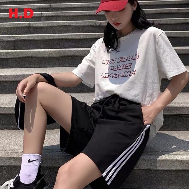 Sét áo NOTFROM + quần đùi ba sọc