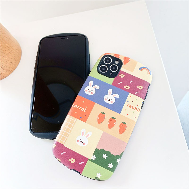 Ốp lưng iphone Thỏ Carrot IMD viền cong dày dặn 5/5s/6/6plus/6s/6splus/7/7plus/8/8plus/x/xr/xs/11/12/pro/max/plus/promax | BigBuy360 - bigbuy360.vn