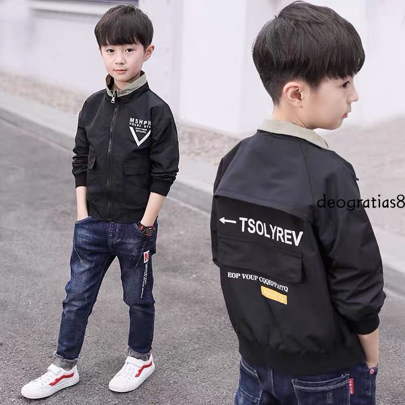 Áo Khoác Thời Trang Xuân Thu Mới 2022 Dành Cho Bé Trai