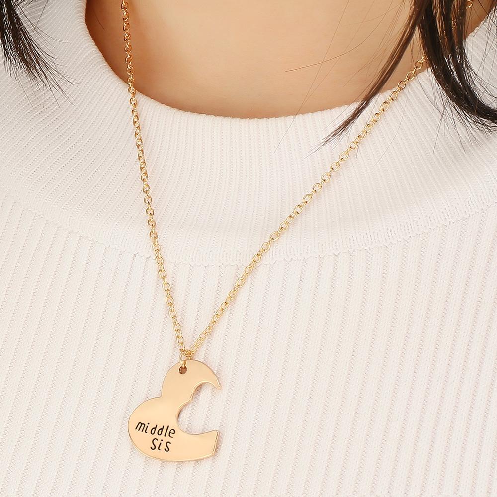 Set 3 Dây Chuyền Ghép Hình Chị Em Best friends