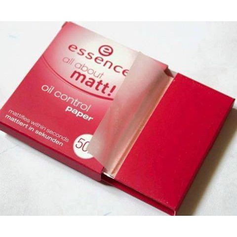 Giấy thấm dầu Matte Control oil paper Essence.