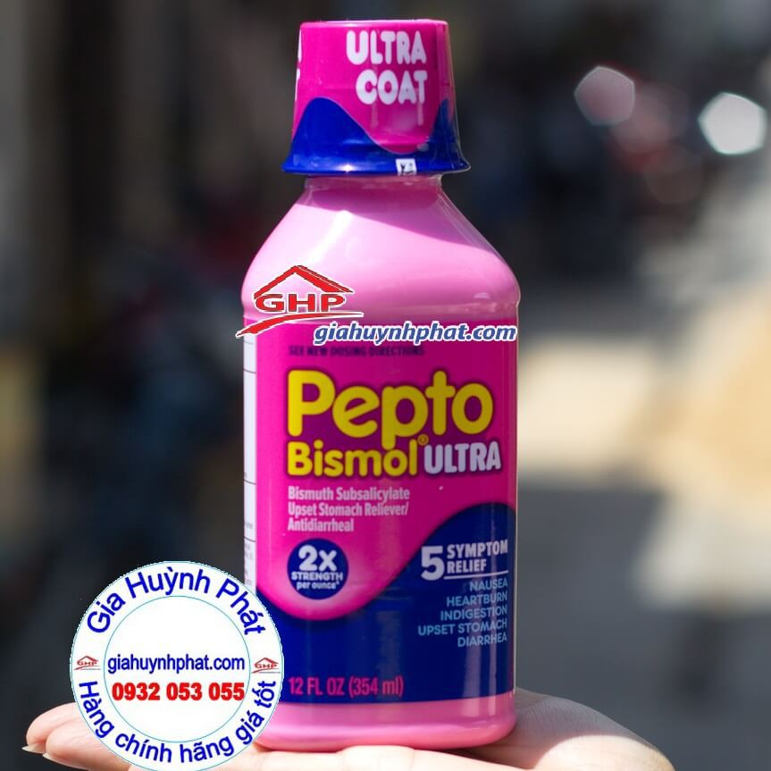 SIRO HỖ TRỢ HỆ TIÊU HÓA PEPTO BISMOL 354ML CHÍNH HÃNG - 8192