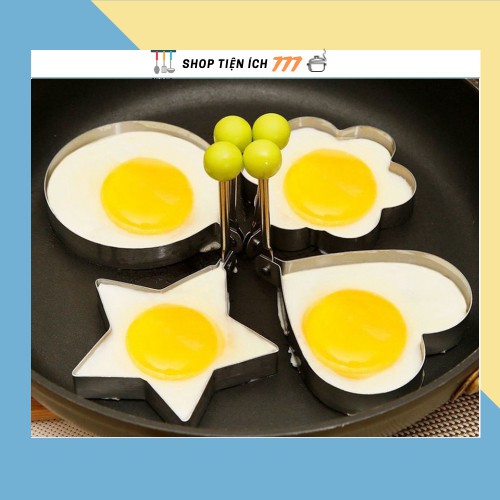 Bộ 4 Khuôn rán trứng cute 1613 SHOP TIỆN ÍCH 777