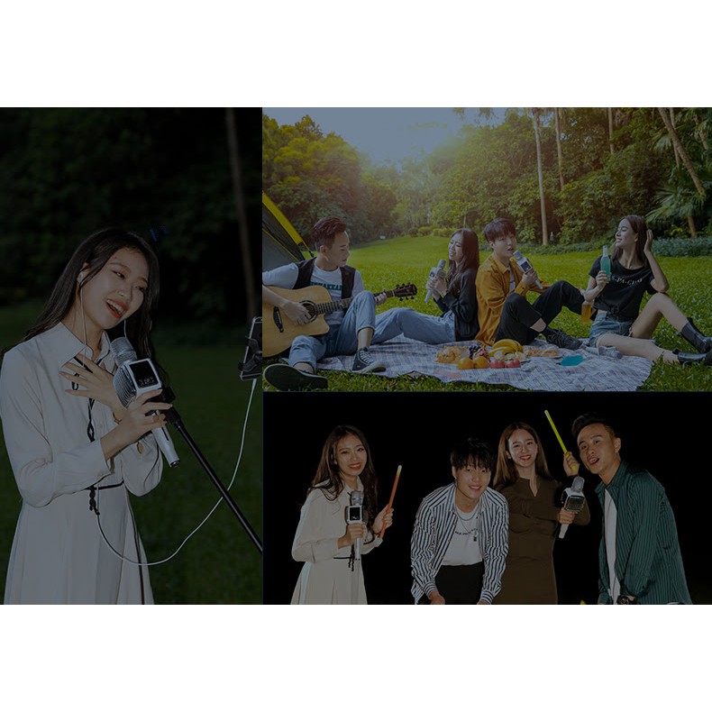Micro karaoke kèm loa Bluetooth Tosing G6