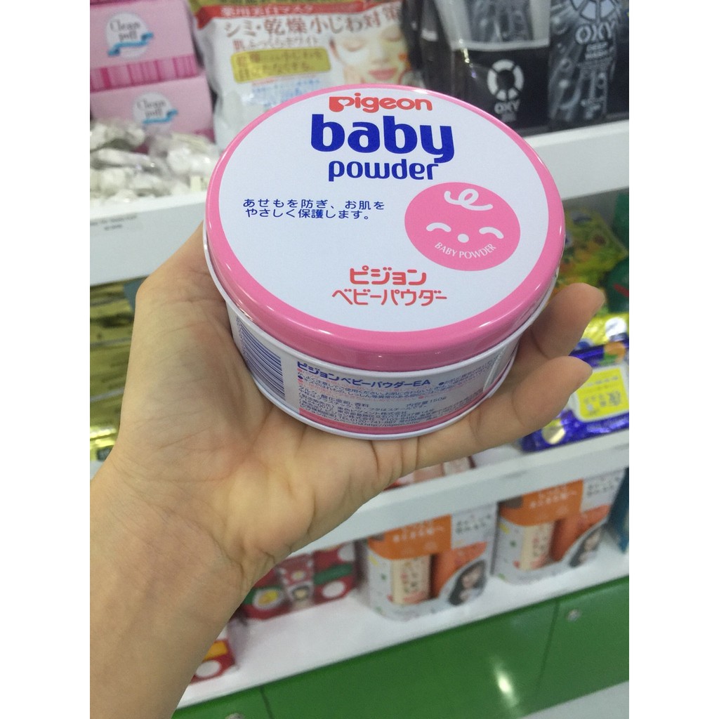 PHẤN RÔM PIGEON BABY POWDER NỘI ĐỊA NHẬT BẢN