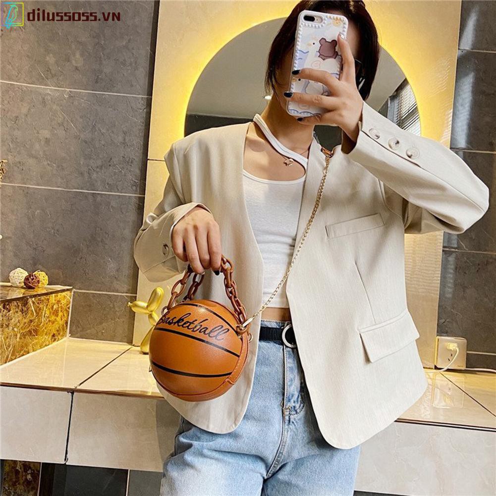 Túi Xách Tay Bóng Rổ Thời Trang Dành Cho Nữ
