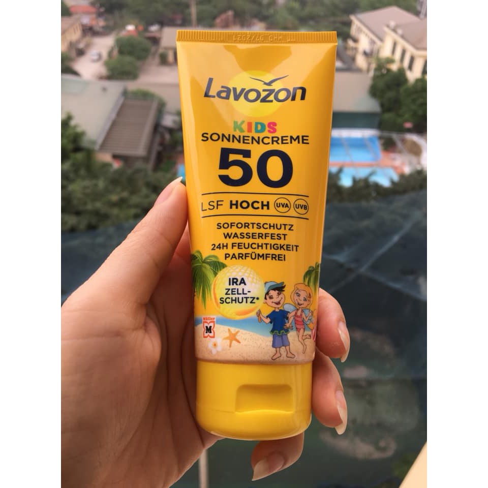 KEM CHỐNG NẮNG LAVOZON 100ML (Made in Germany)