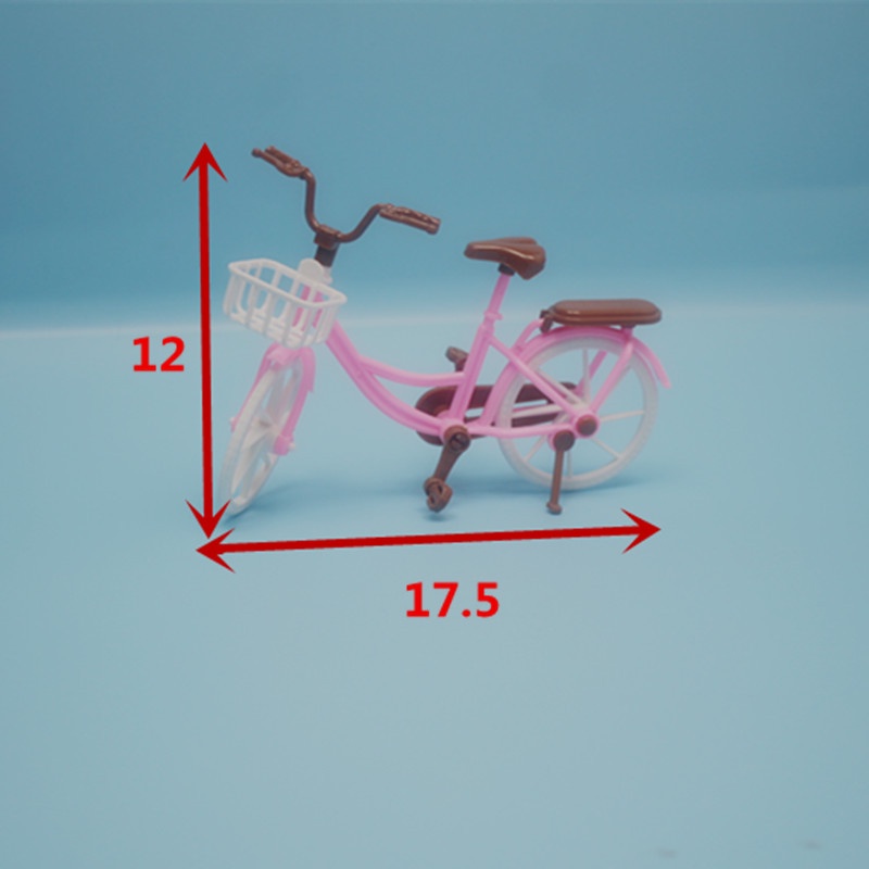Phụ kiện búp bê xe đạp mini xinh xắn cho búp bê barbie ANDATOY AD922